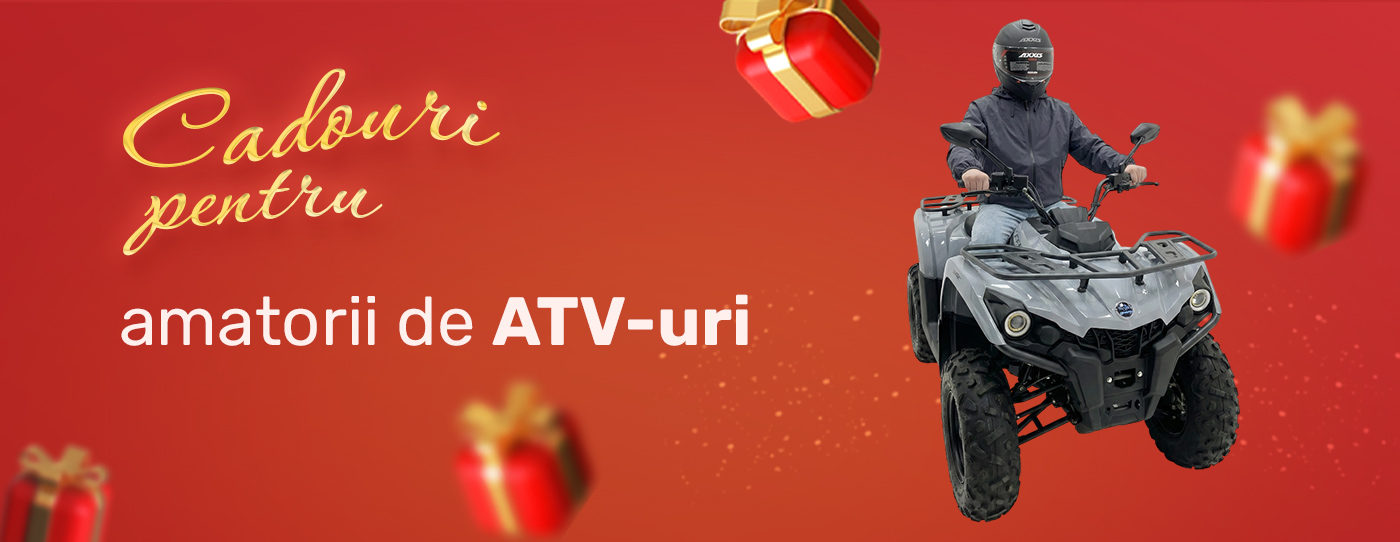 Top 10 idei de cadouri pentru un posesor de ATV: de la echipament până la gadgeturi utile
